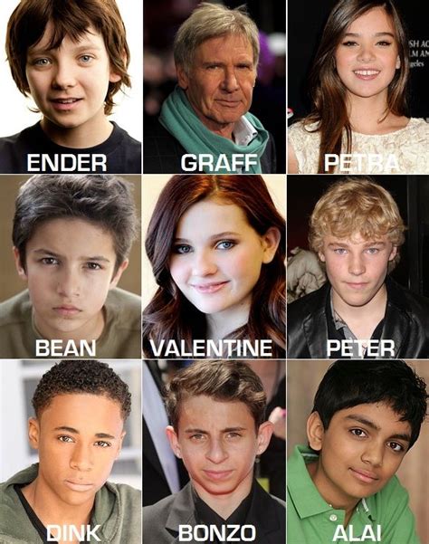 ender's game cast|Ender's Game (film) .